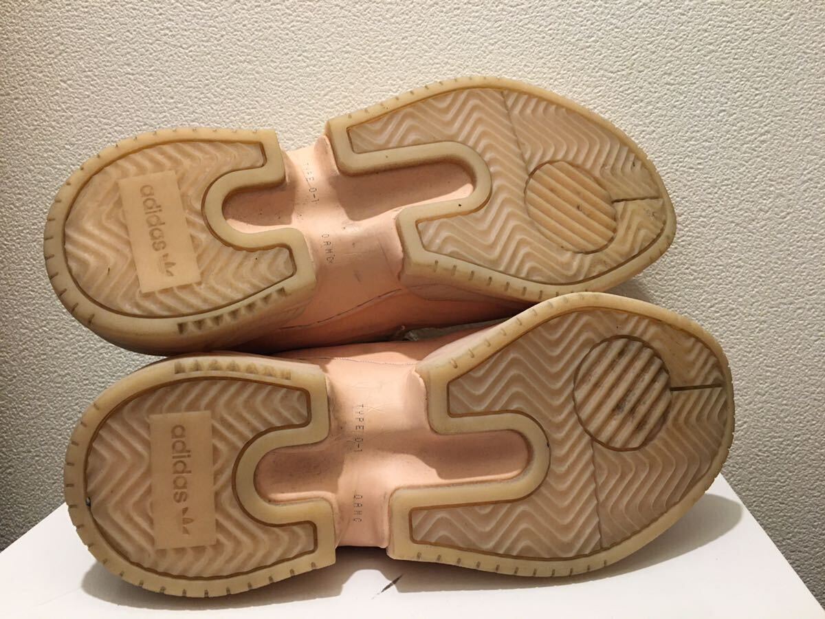oamc × adidas TYPE O-1S EG6649 薄ピンク ストラップ付き US9 スニーカー 靴_画像4