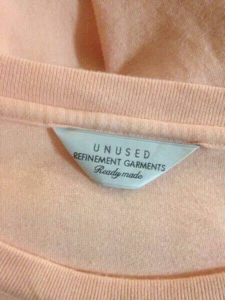 unused 17SS ポケット ビッグT オーバーサイズ Tシャツ pink 1 us1257 ポケt pocket 薄ピンク_画像2