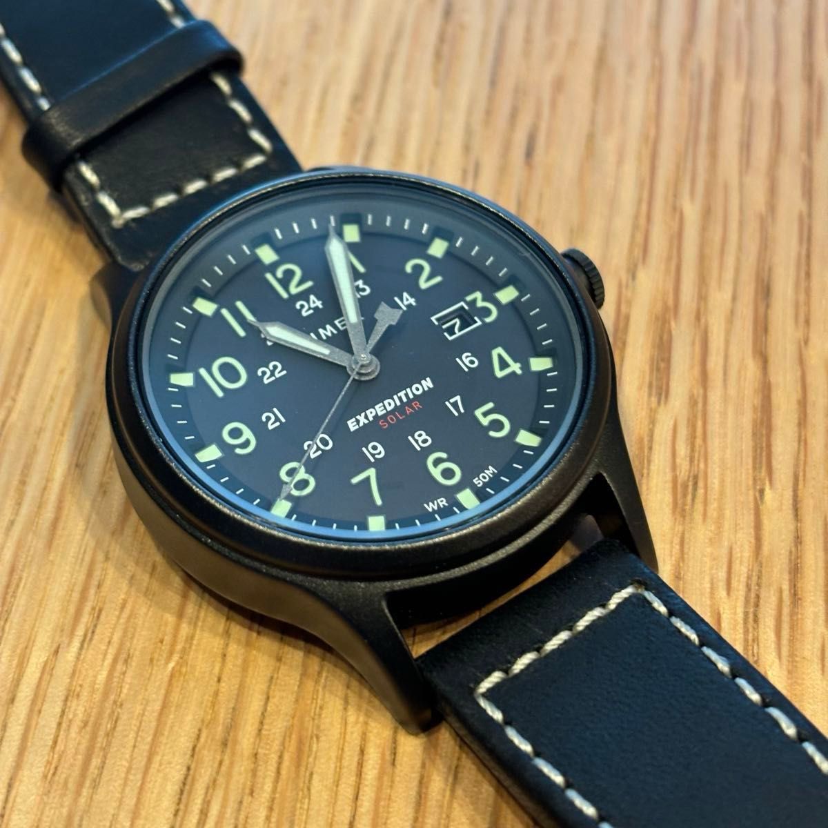 美品 Timex Expedition Scout ソーラーパワー 40mm 腕時計 おまけ付き
