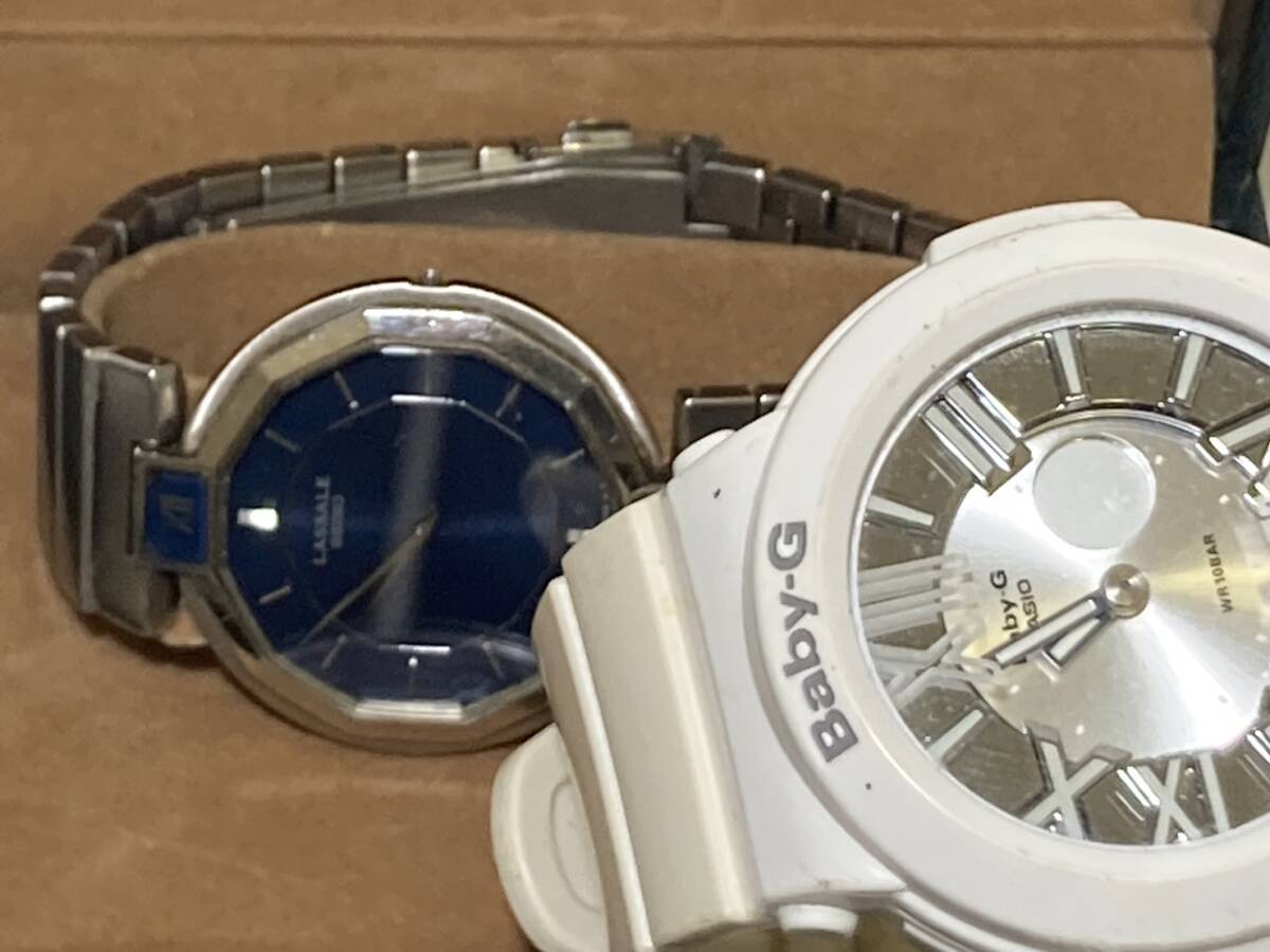 ★ジャンク品★腕時計おまとめ 稼働品含む 大量まとめ売り GUCCI/SEIKO/CASIO/CITIZEN/G-SHOCKなど 80点以上_画像6