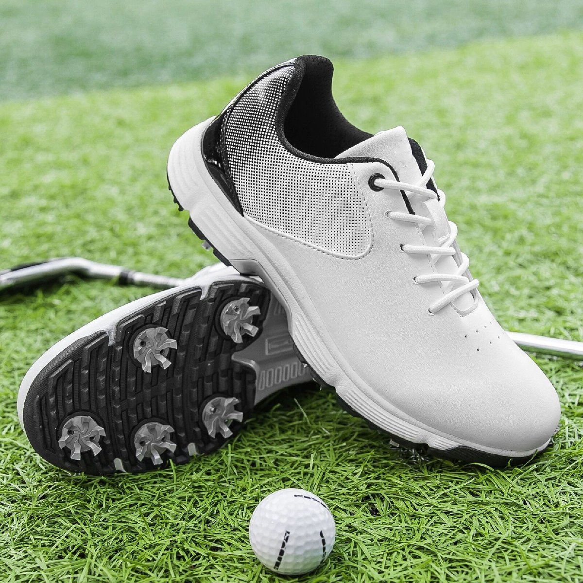 GRF-DD-T616 yellow / white 40 man and woman use ... slide enduring . water-repellent ventilation strong elasticity . men's golf shoes sport shoes sneakers Fit feeling 39-48 selection 