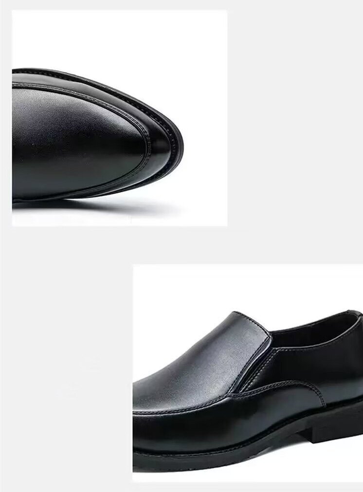 XX-JJYH-7761 чёрный /43 размер 26.5cm степень PU новый товар высокое качество популярный новый товар первый продажа обувь мужской Loafer туфли без застежки 