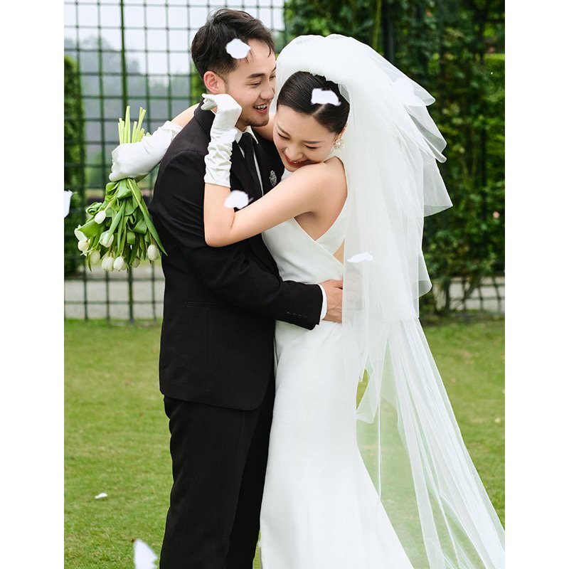 ウェディングドレス　結婚式 花嫁　二次会　ドレス　ブライダル L308 XS-3XL_画像4