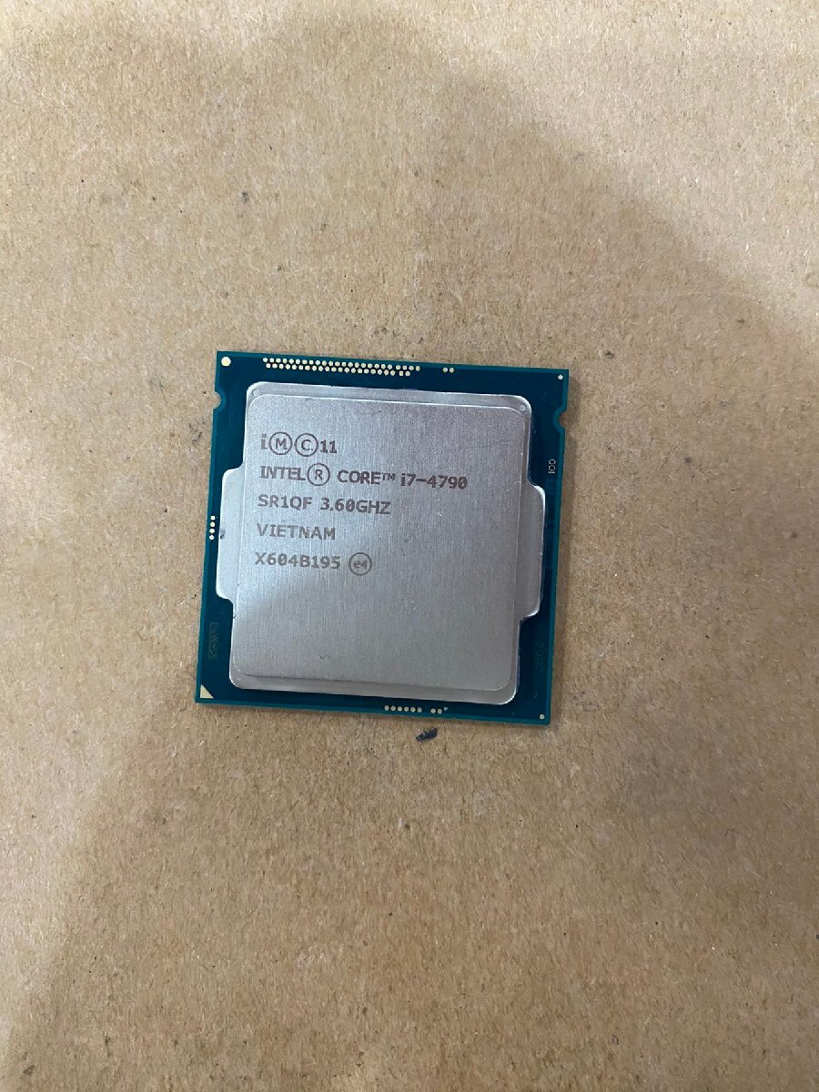 ■ジャンク品■Intel Core i7-4790 CPU 動作未確認 C389の画像1