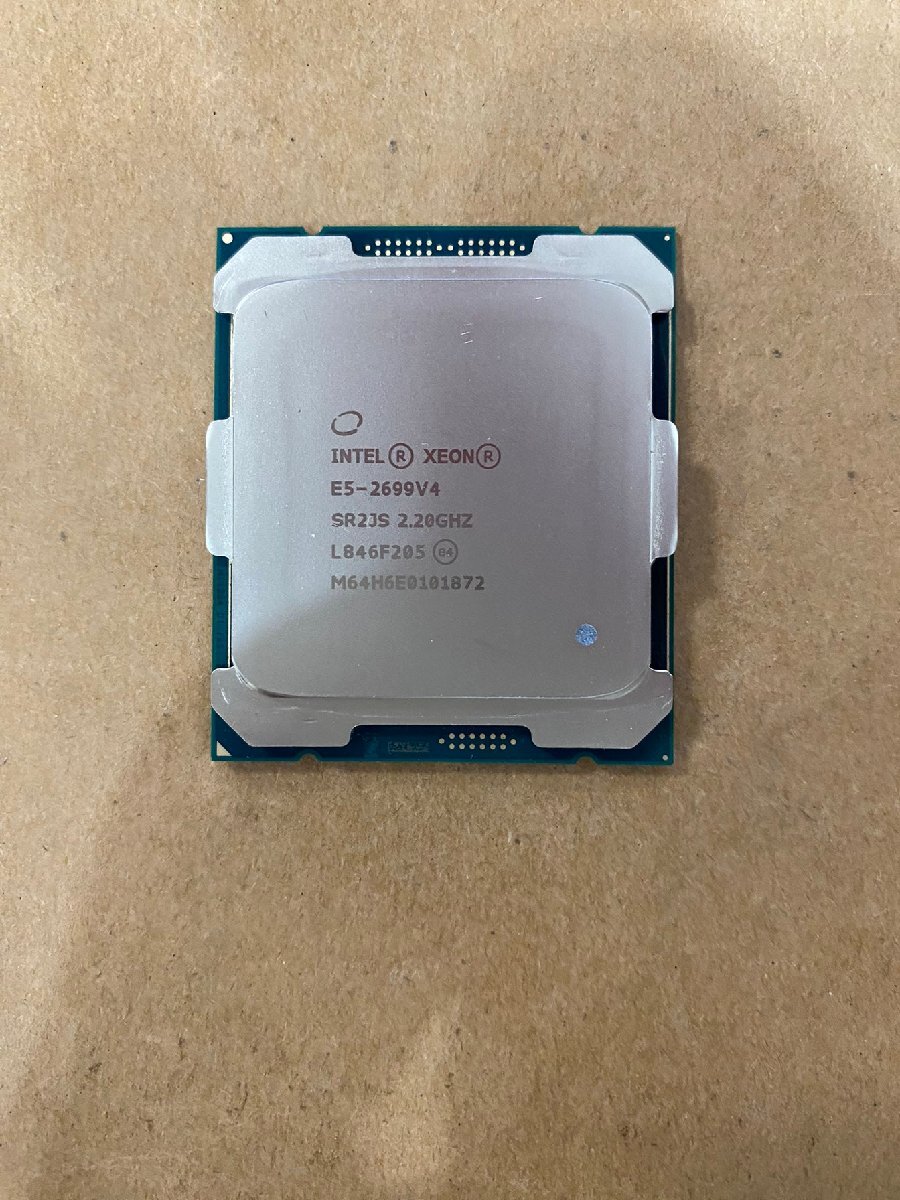 ■ジャンク品■Intel XEON E5-2699 V4 CPU 動作未確認 C420の画像1