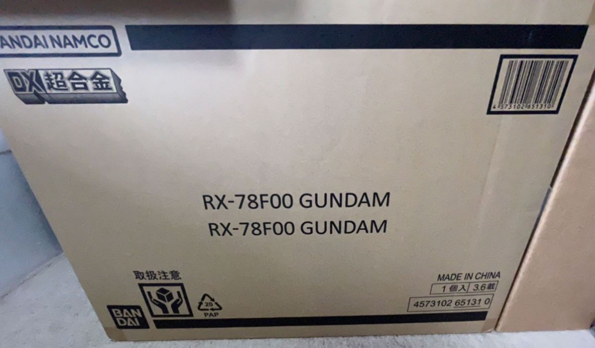 DX超合金 GUNDAM FACTORY YOKOHAMA RX-78F00 ガンダム