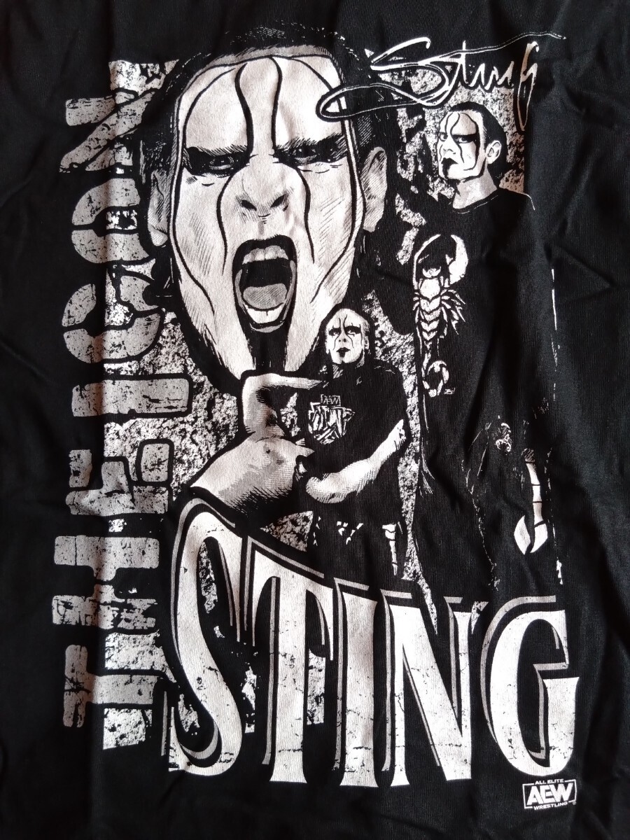 STING / スティング THE ICON RETRO Tシャツ・Mサイズ AEW / WWE / WCW /新日本プロレス