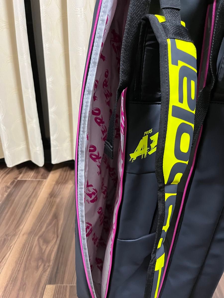 Babolat バボラ ラファエルナダルモデル テニスラケットバッグ  6本用 ラケットバック