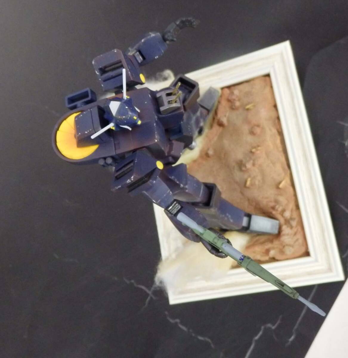 1/144 Bandai b lacquer li. painted final product pedestal attaching Blue Gale Xabungle 