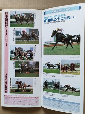 競馬 JRA レープロ970928中山 クイーンSプロモーション/キビダンゴ/ウメノダンサー/メジロシャープ/#レインボークイーン 山野浩一番外編_画像2