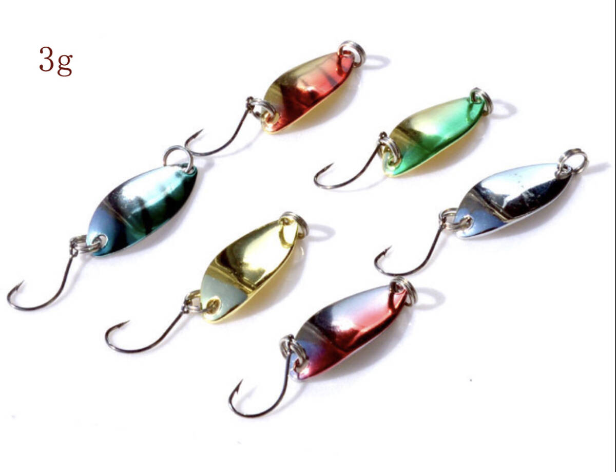 S8../ lake /. fishing for spoon spoon 18 pieces set trout /niji trout /iwana/yamame/namaz/nigoi4.5g/ 3g/2.5g inspection ) fishing Sakura . trout 