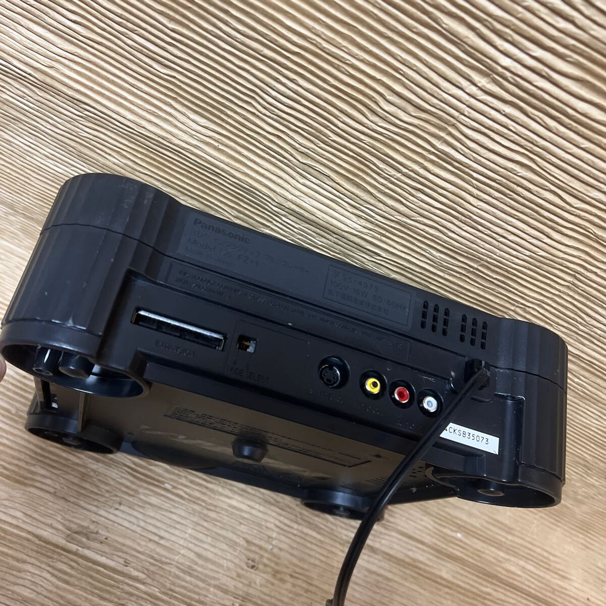 13 Yupack payment on delivery shipping used present condition goods Panasonic 3DO REAL FZ-1 body 