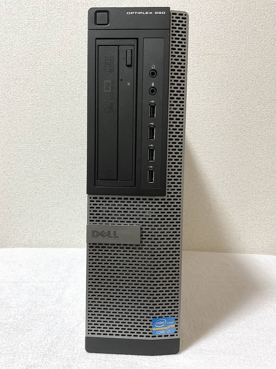 DELL OPTIPLEX 990 i7-2600 16GB BIOS確認済み 送料1230円～_画像3