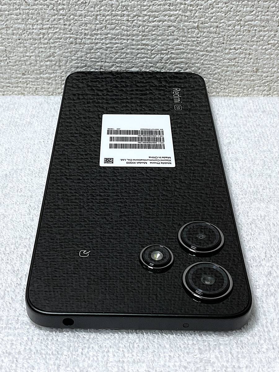 Redmi 12 5G ミッドナイトブラック SIMフリー 送料750円〜_イヤフォンジャック搭載