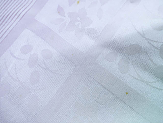 《京都一輝堂》【着物】 和装小物 帯締め 帯揚げ セット 夏物 平組 格子に花文 24W-2090の画像5