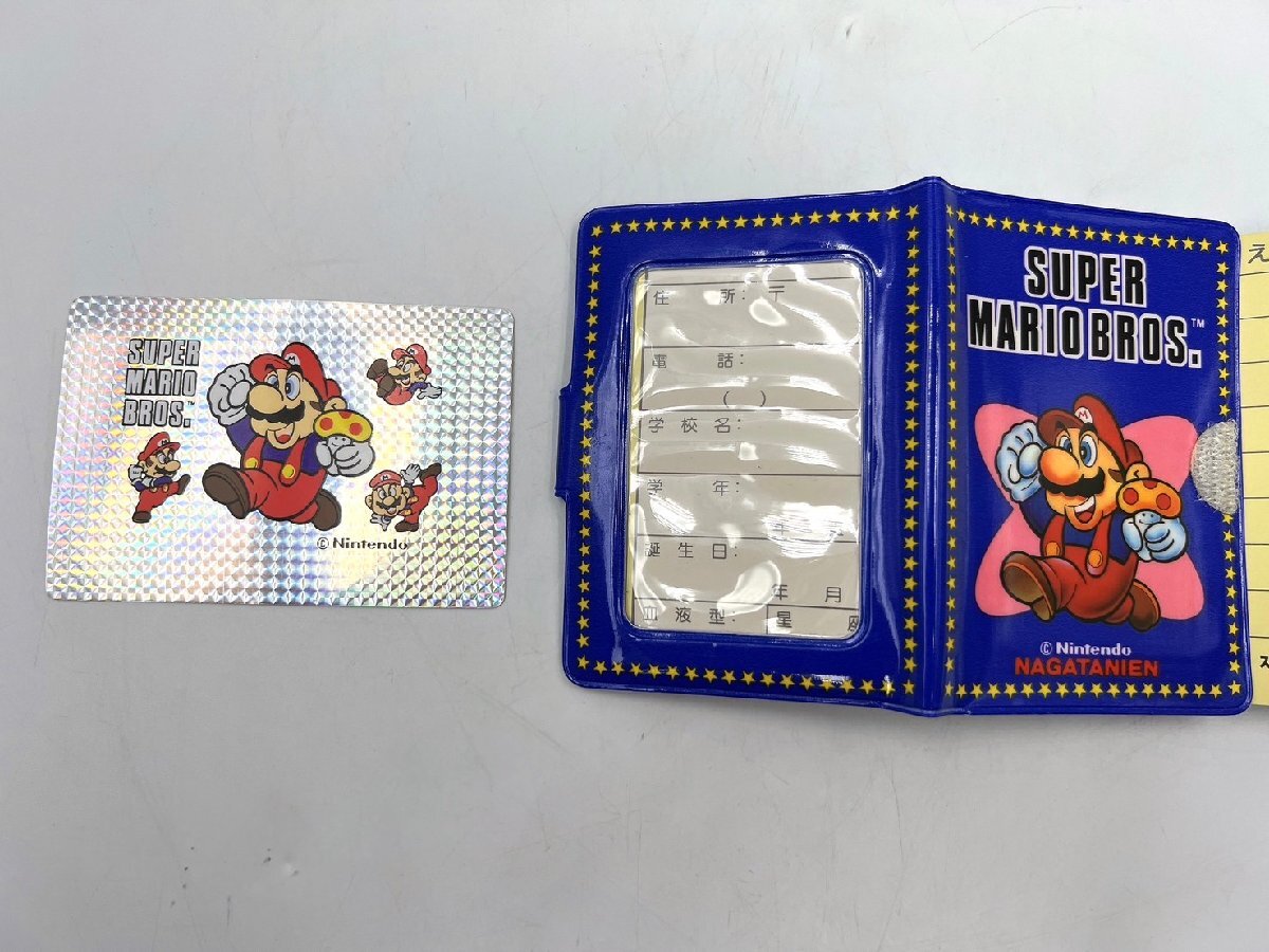[ unused ] Super Mario Brothers nintendo ...50 frequency 2 sheets 1000 jpy minute with cover premium [AM056]