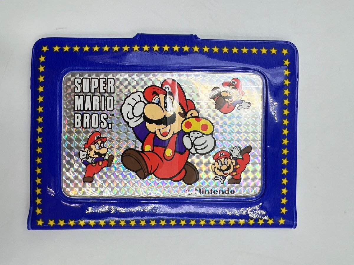 [ unused ] Super Mario Brothers nintendo ...50 frequency 2 sheets 1000 jpy minute with cover premium [AM056]