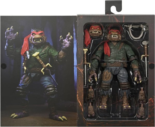 ネカ タートルズ ラファエロ as ウルフマン フィギュア NECA TMNT ミュータントタートルズ ユニバーサルモンスター 狼男_画像3