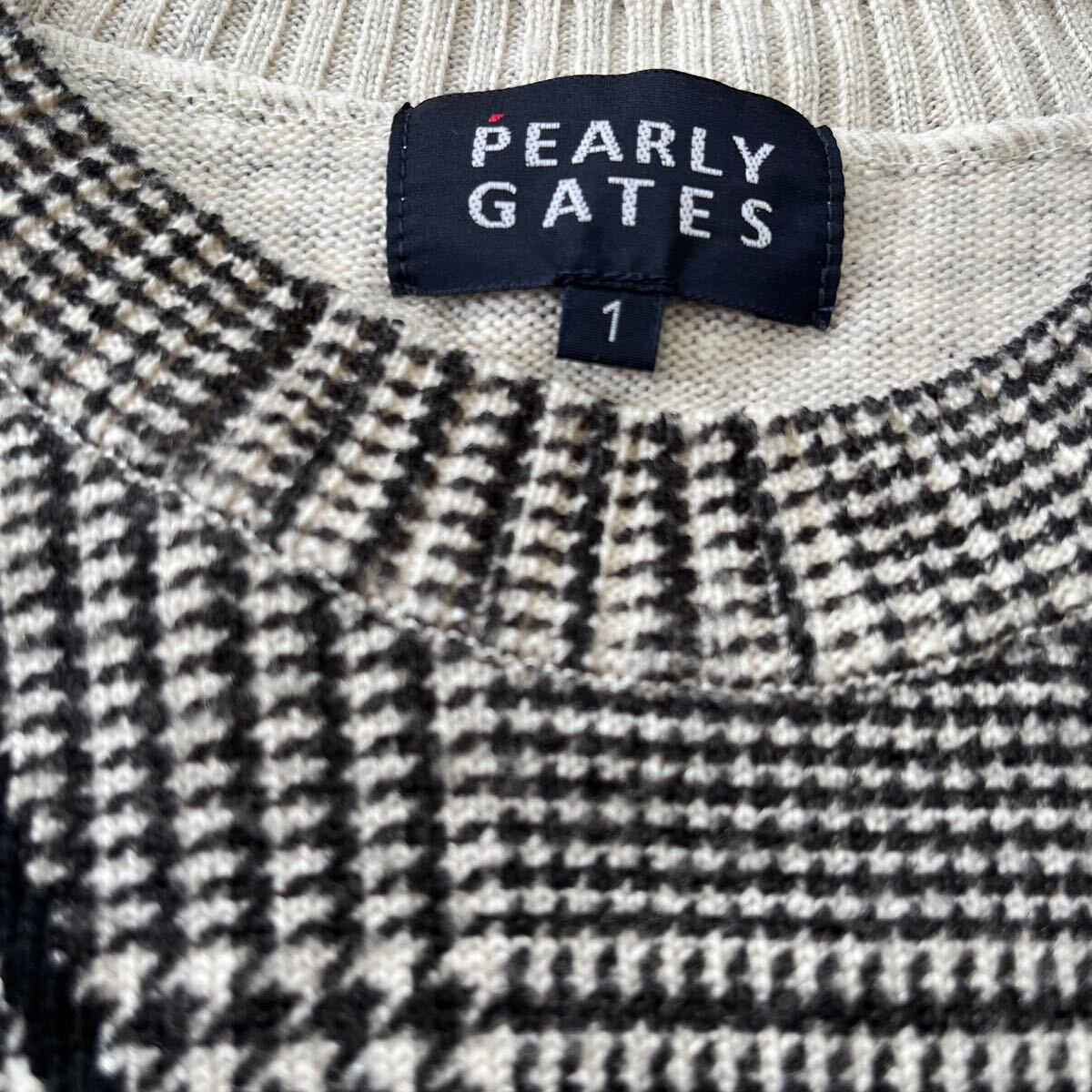 PEARLY GATES Pearly Gates тысяч птица .. труба шерсть 100% свитер размер 1