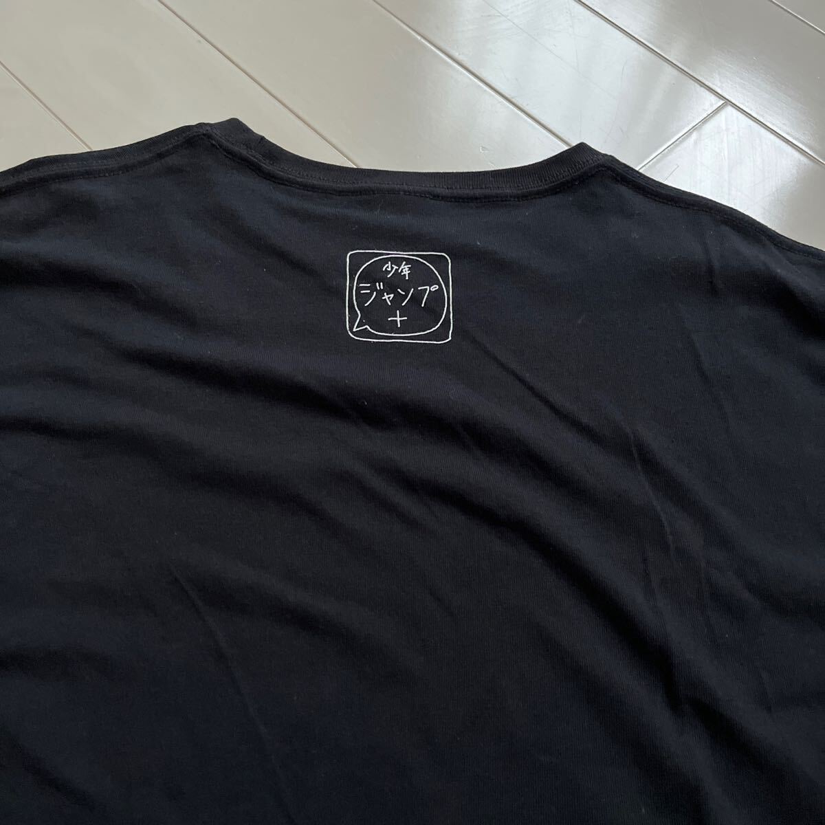 少年ジャンプ＋　半袖Tシャツ コットン　黒　未使用_画像6