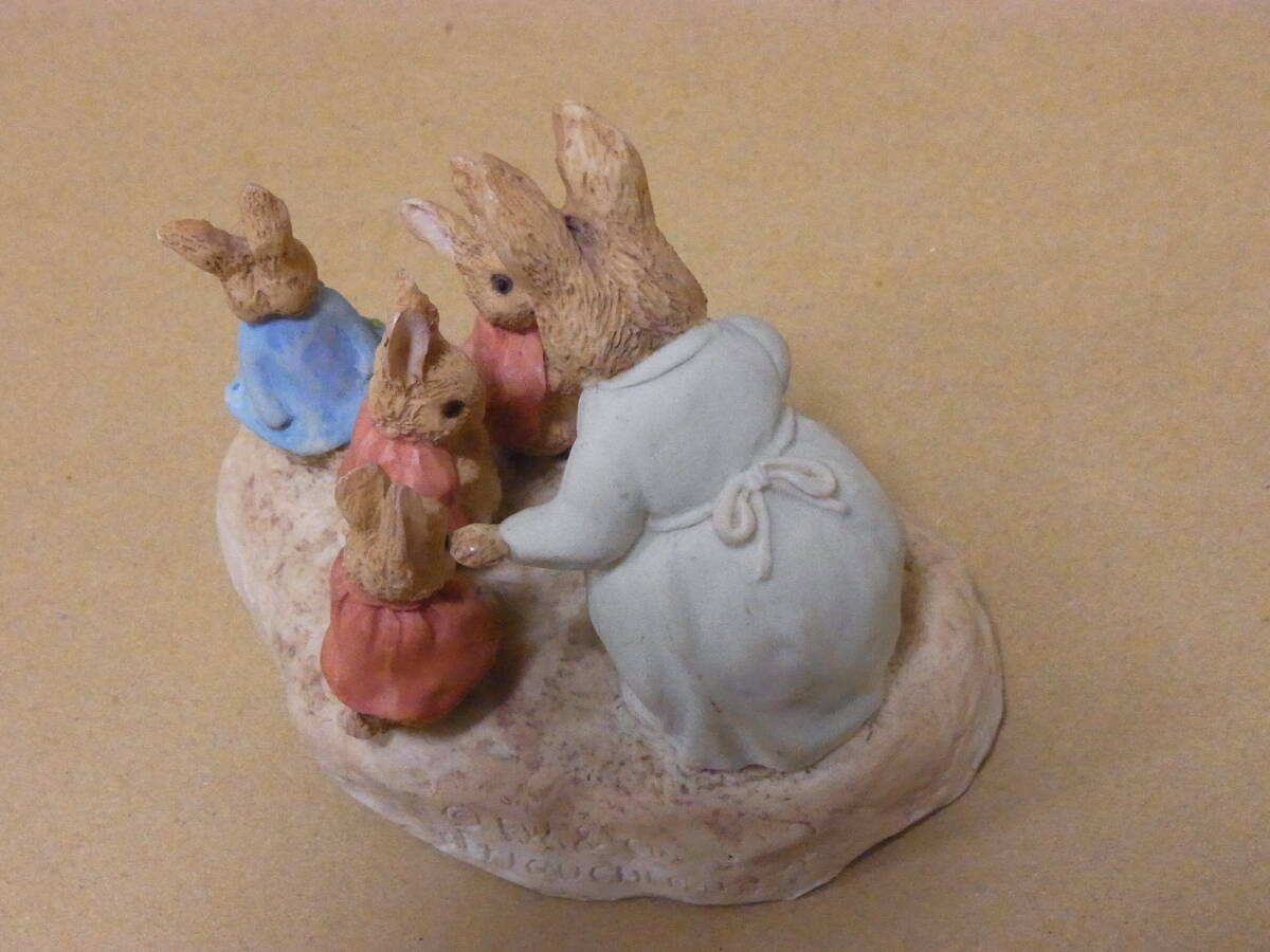  Peter Rabbit музыкальная шкатулка SEKIGUCHI 1991 заяц 