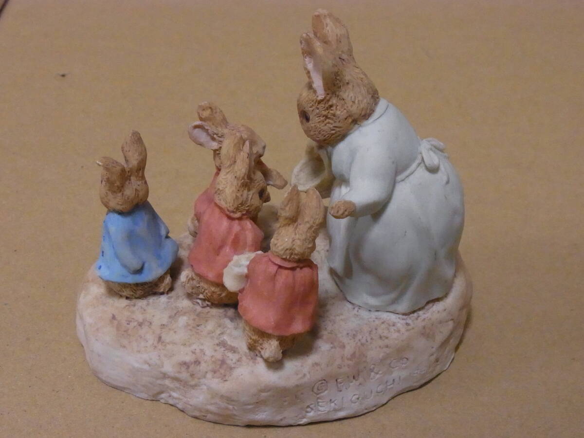  Peter Rabbit музыкальная шкатулка SEKIGUCHI 1991 заяц 