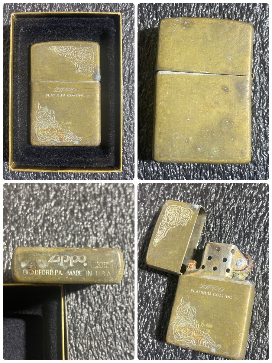 ZIPPO オイルライター Platinum/ The sounds of voices/ 1935 REPLICAレプリカなど8点まとめて _画像2