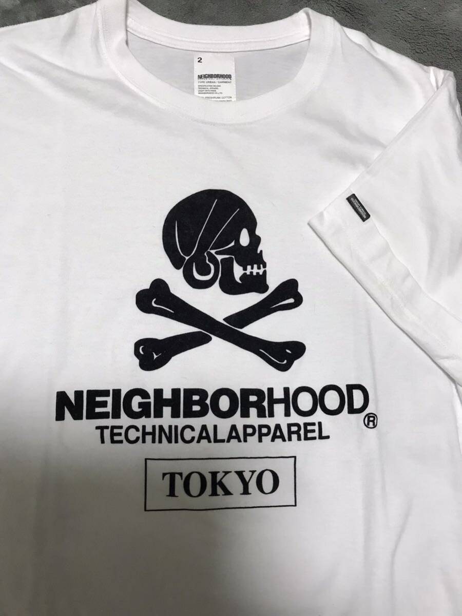 NEIGHBORHOOD Tシャツ 半袖Tシャツ S/Sホワイト 白 M ④の画像3