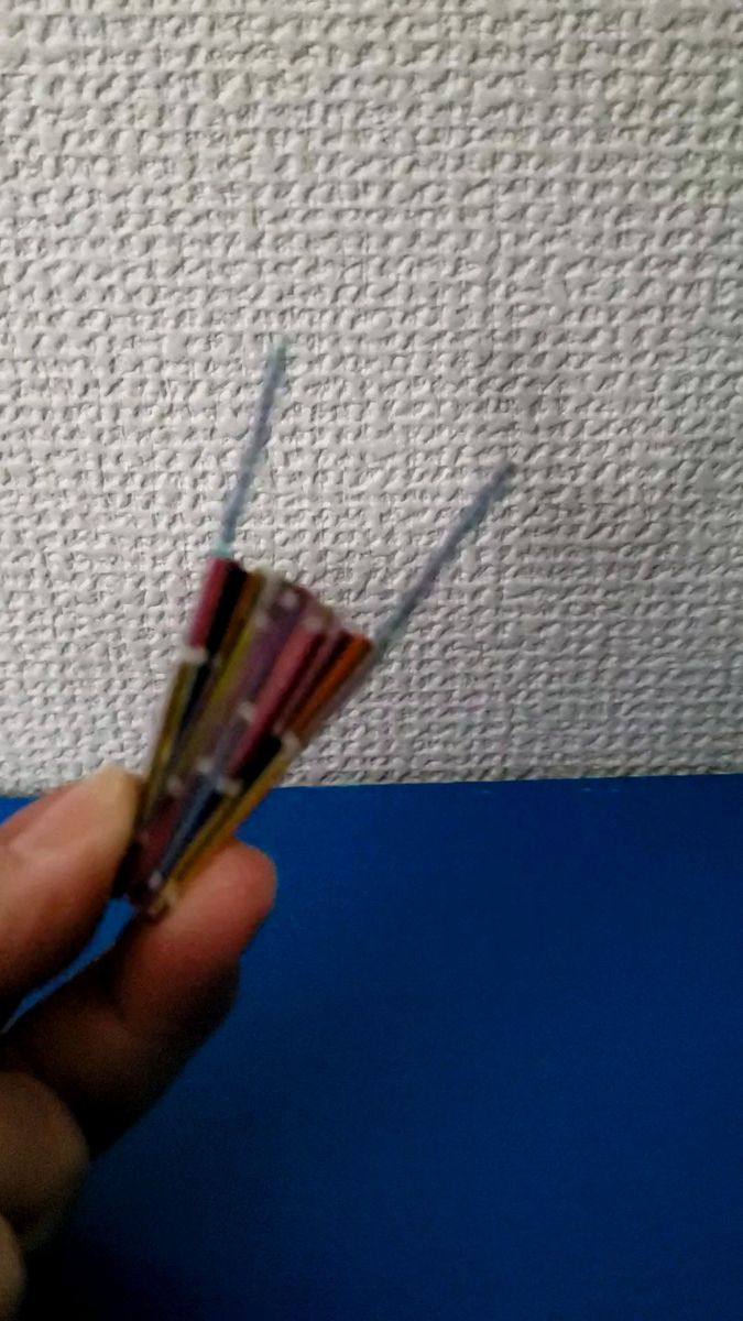 蛇腹うちわ じゃばら団扇 うちわ キラキラ折り紙 ハンドメイド 製作