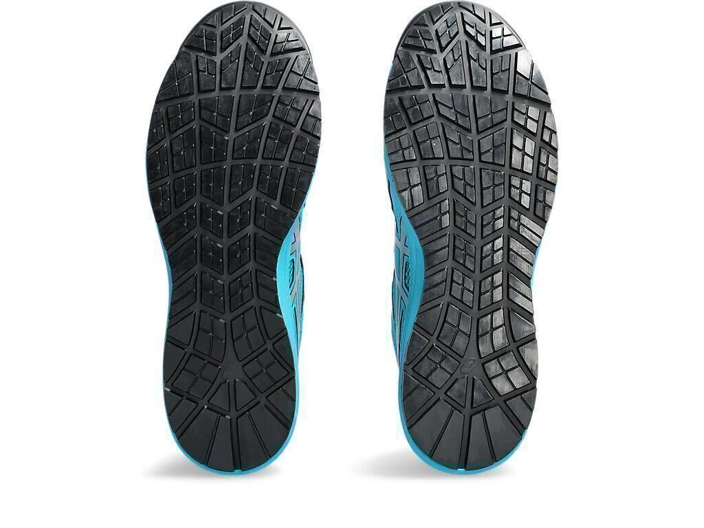 【新品】26.5cm アシックス 安全靴 ウィンジョブ CP219 BOA 2E相当【限定色】人気カラー：ラグーン×ピュアシルバー_画像7