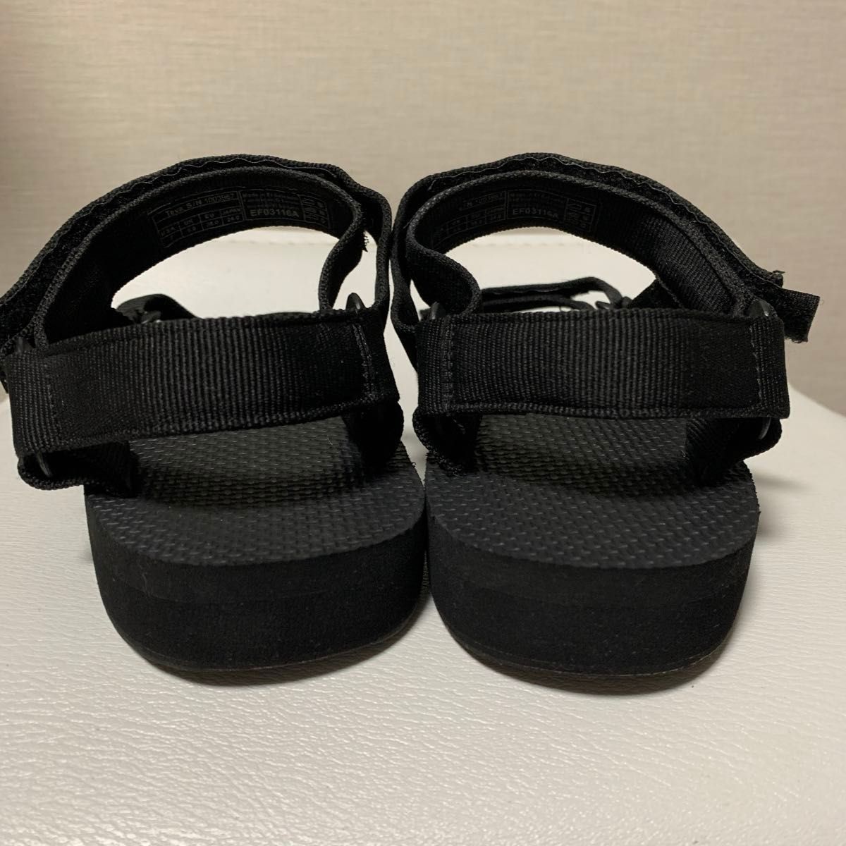 teva/テバ　スポーツサンダル ユニバーサル 黒 24.0cm