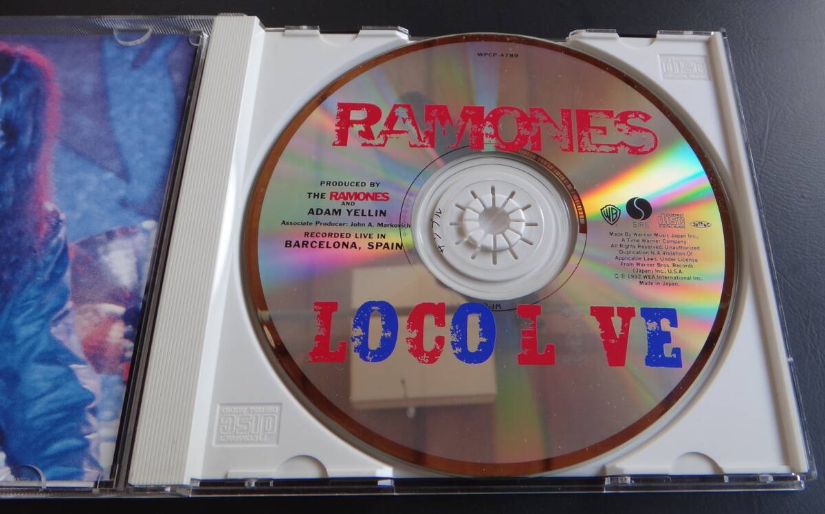 ロコ・ライヴ　LOCO LIVE　 / RAMONES(ラモーンズ) 帯付 日本盤 _画像4