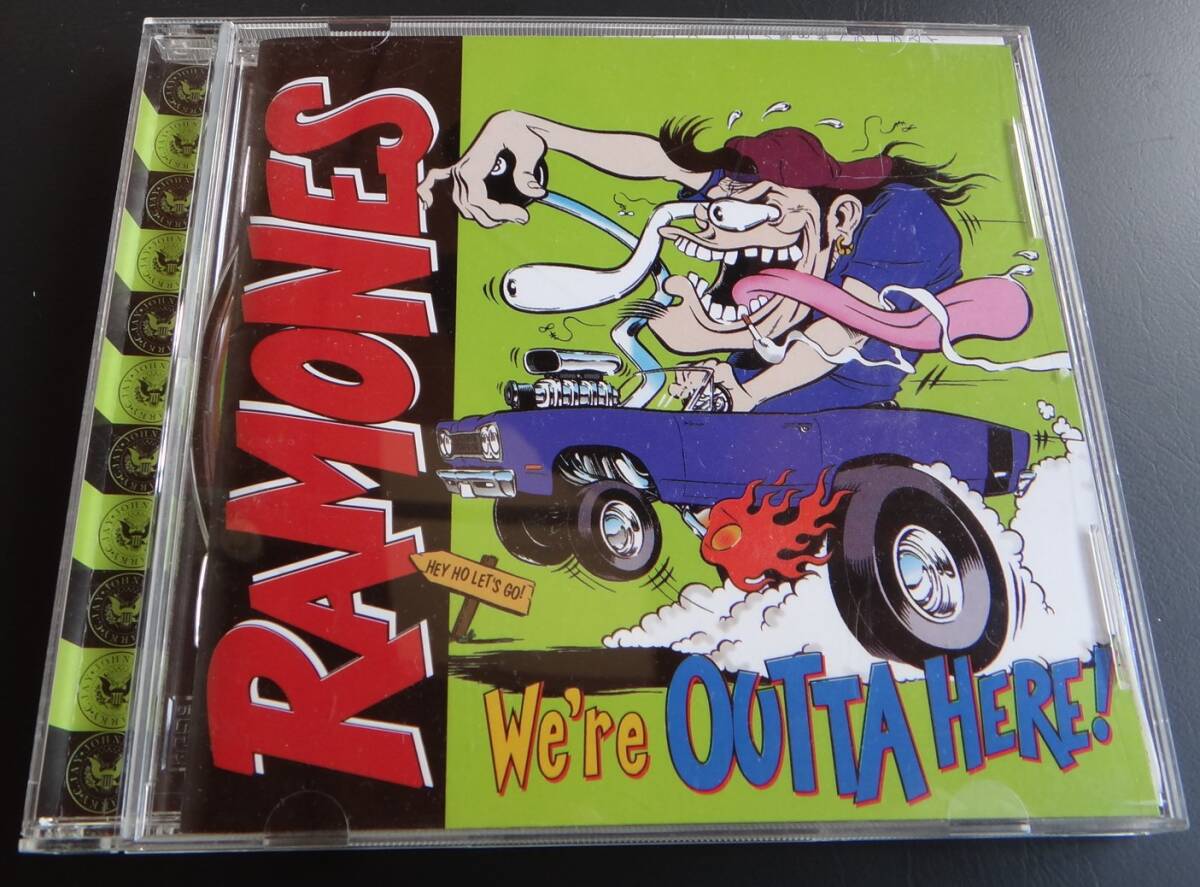 ラスト・ショウ（ウィ・アー・アウタ・ヒア）WE'RE OUTTA HERE! / RAMONES(ラモーンズ) 日本盤 _画像1