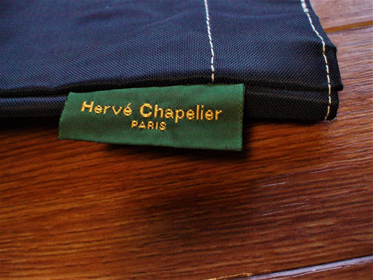  Herve Chapelier *Herve Chapelier* navy pink * nylon tote bag *M size * Vintage 