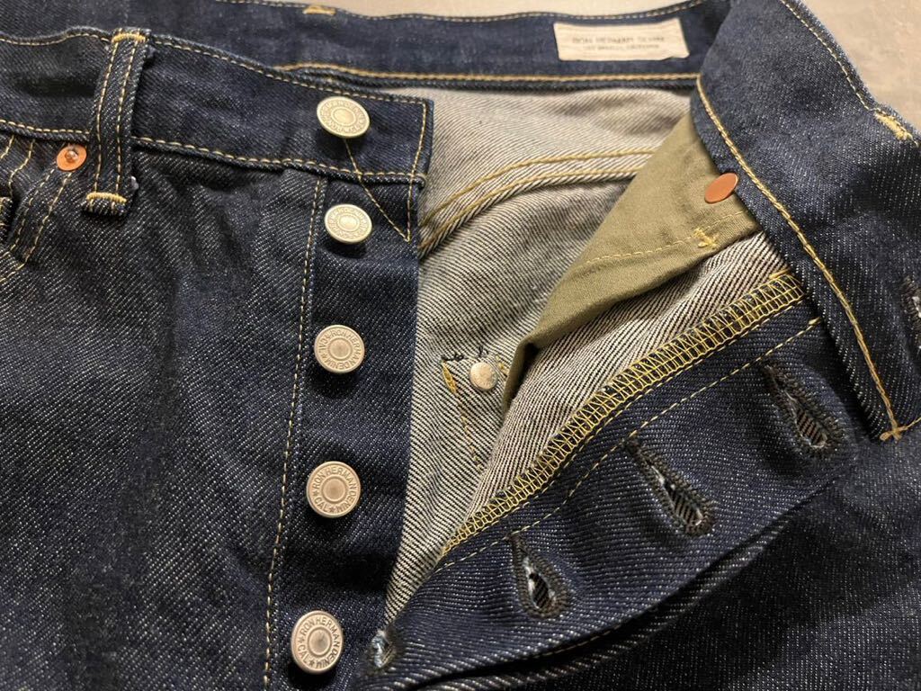 Ron Herman DENIM ロンハーマン WWII Raw Denim Wide Pants Ron Herman DENIM ロンハーマン WWII Raw Denim Wide Pants