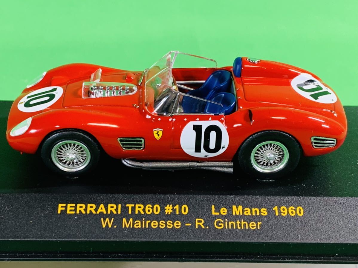 100円スタート！ixo イクソ 1/43 フェラーリTR60 #10ルマン1960_画像1