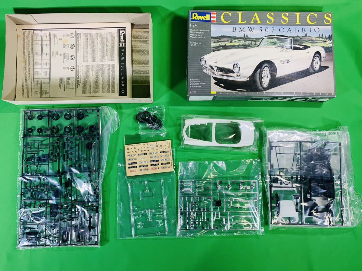 100円スタート！Revell レベル 1/24 BMW 507CABRIO シュリンク未開封！_画像7