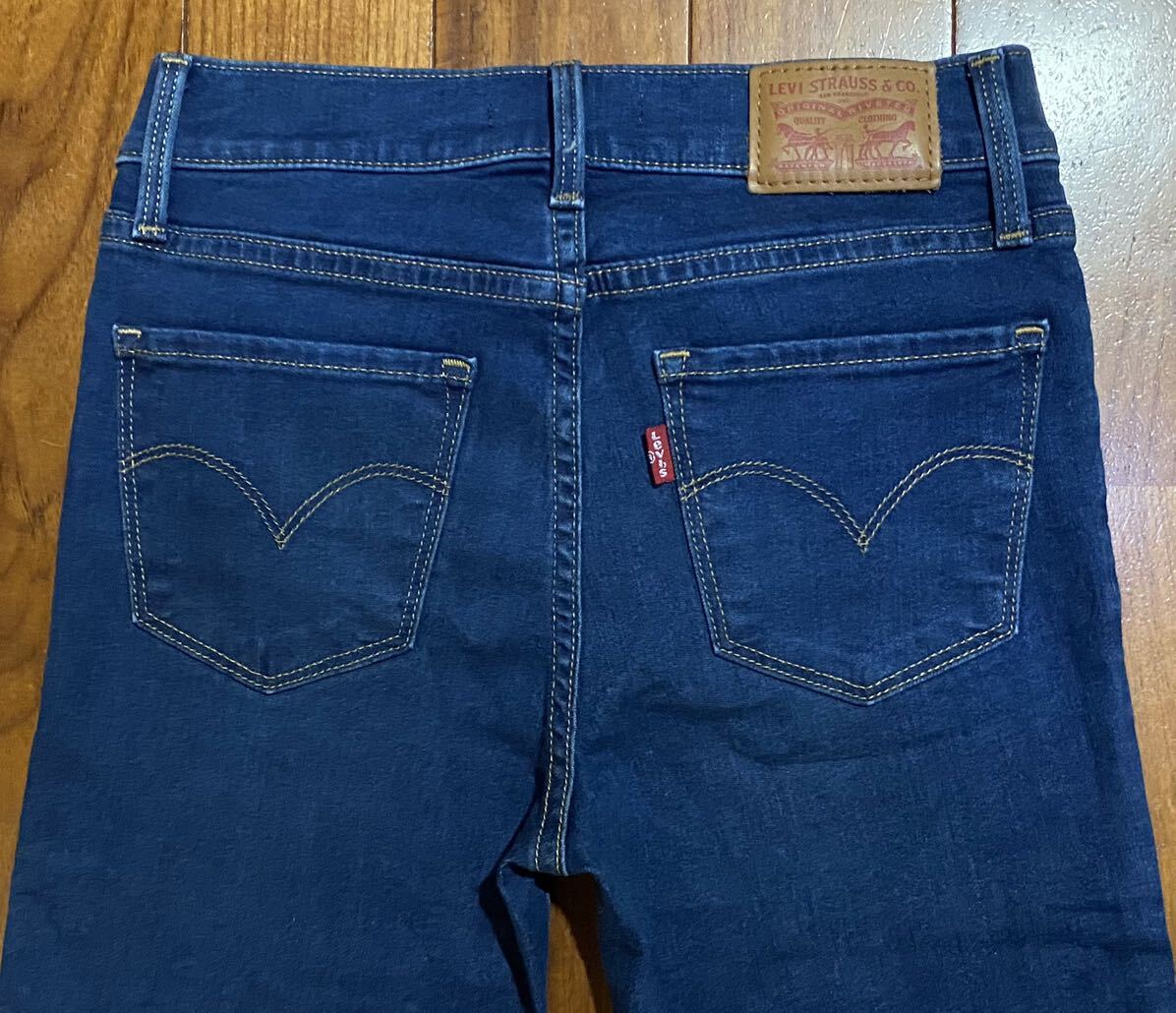 ■Levi's■リーバイスのストレッチデニム(ジーンズ)■312 SHAPING SLIM・W24_画像4