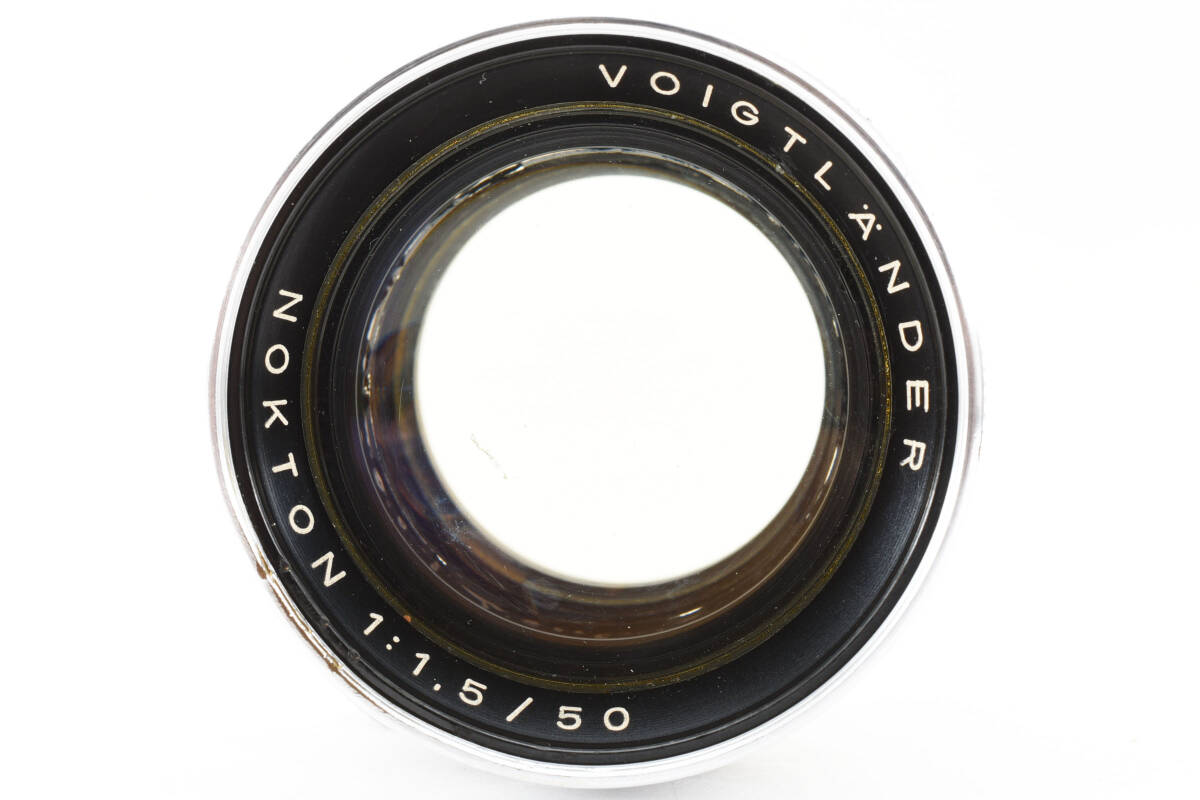  Voigtlander フォクトレンダー NOKTON ノクトン 50mm F1.5 プロミネント　♯2656_画像2