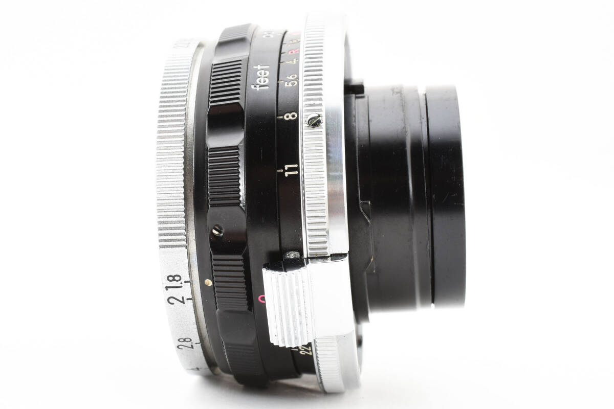 ニコン W-NIKKOR 1:1.8 3.5cm Nippon kogaku Nikon レンズ　♯2660_画像5