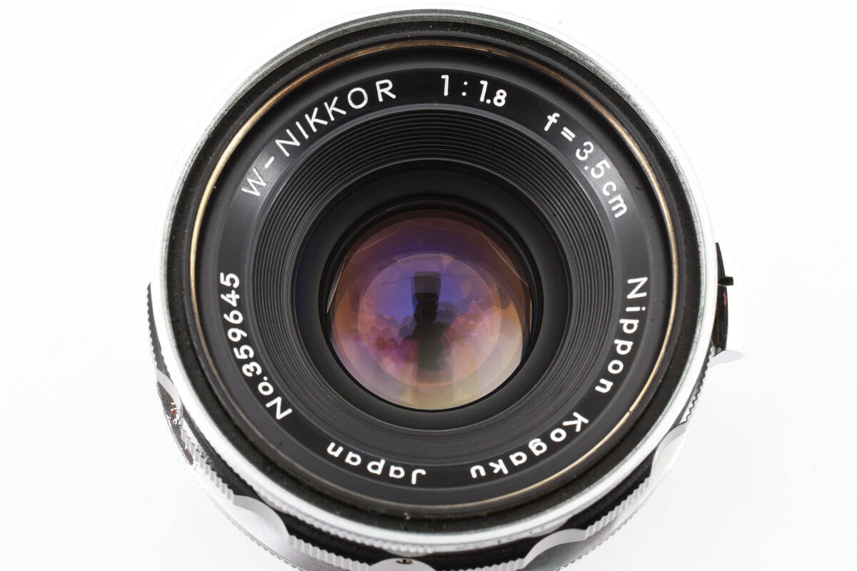 ニコン W-NIKKOR 1:1.8 3.5cm Nippon kogaku Nikon レンズ　♯2660_画像9