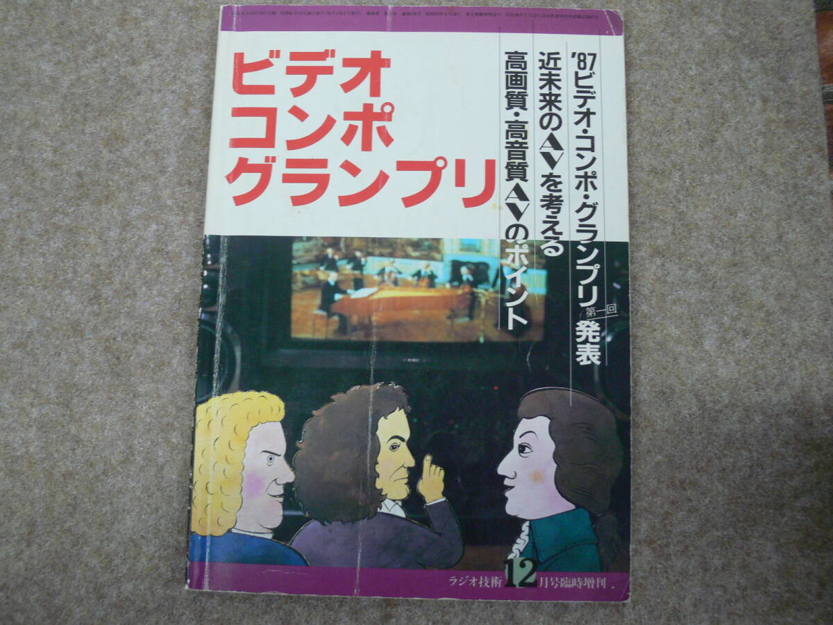 ビデオコンポグランプリ 第1回 '87 GRAND PRIX発表_画像1