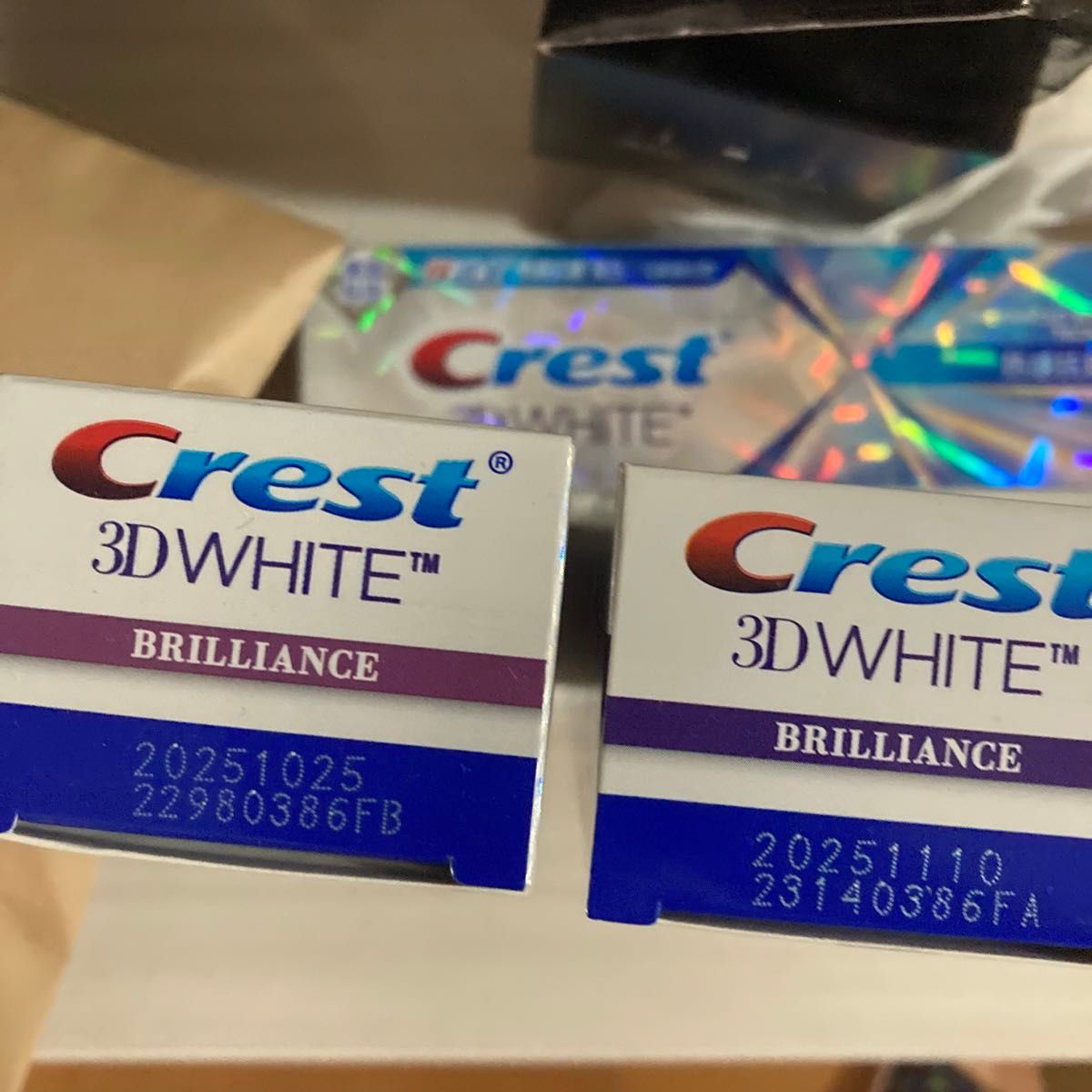 <新商品>Crest 蜜泡クレストホワイト二ング　ミカたホワイト歯磨き粉