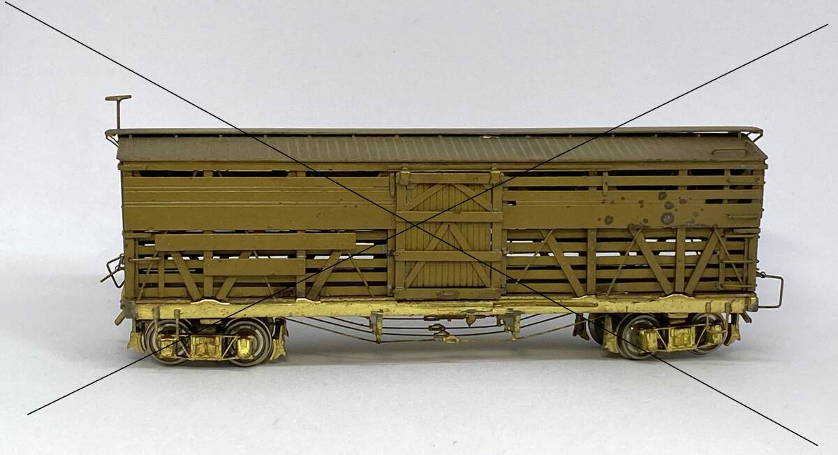 D&RGW*stock Cars~ Full Size For HOn3-10.5mm- stock * car /EMPIRE MIDLAND/ORIENTAL made - made of metal / brass model not yet painting final product present condition delivery 