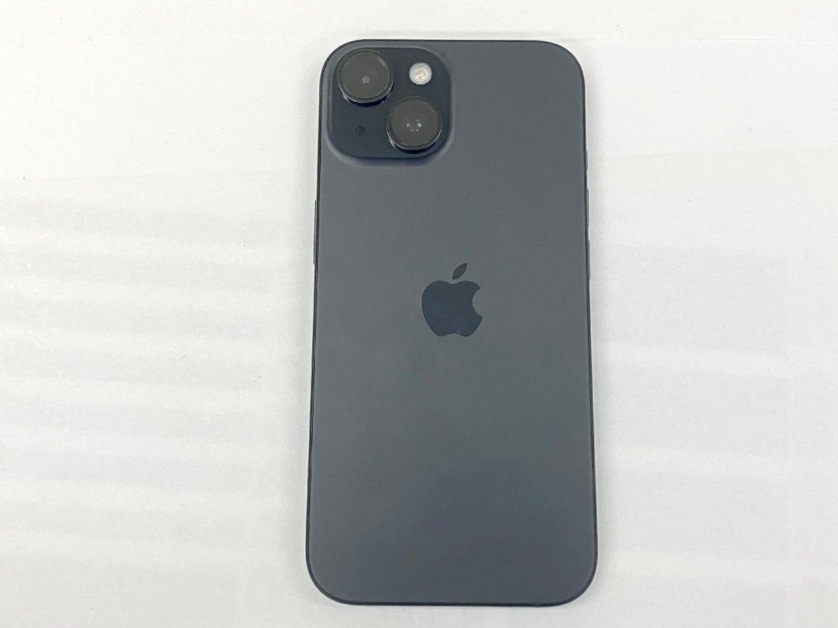 美品　SIMフリー　iPhone15　128GB　ブラック　バッテリー：100％　箱付属品付き　管理番号：5-12　【安心保証】_画像10