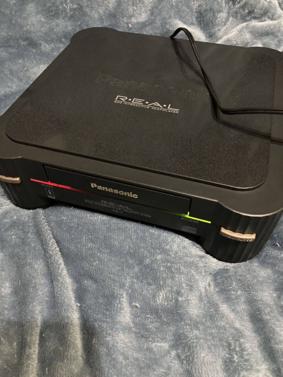 送料無料 Panasonic 3DO REAL FZ-1 中古 通電確認 使用未確認 アローインザダーク2付属 ジャンク扱い ゲーム機 パナソニック 3DOリアル_画像6