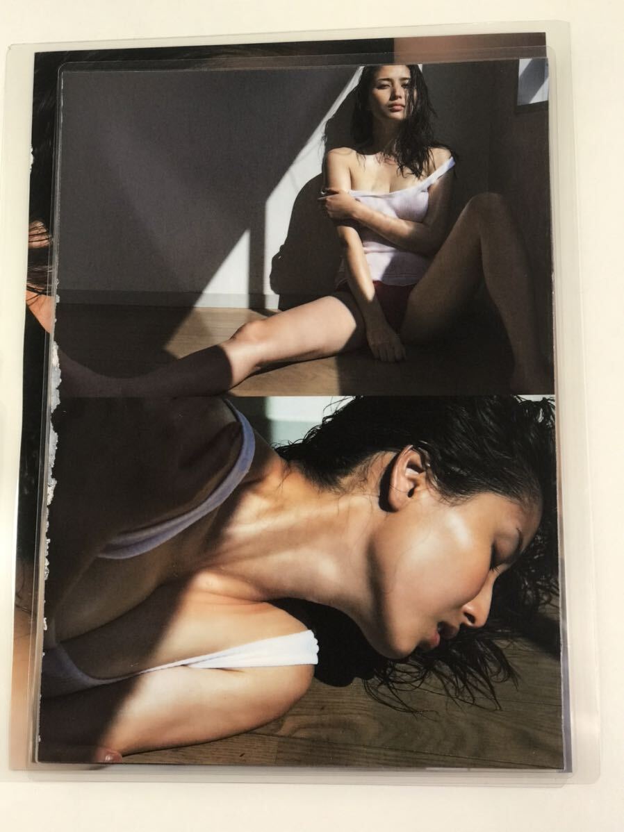 [150μ film thick laminate processing ] Hashimoto ma Nami 9 page magazine. scraps underwear Ran Jerry .. gravure 