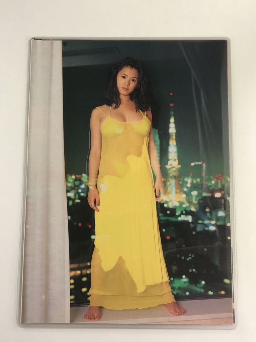 [150μ film thick laminate processing ] Aoki Yuuko 7 page magazine. scraps high leg swimsuit gravure 