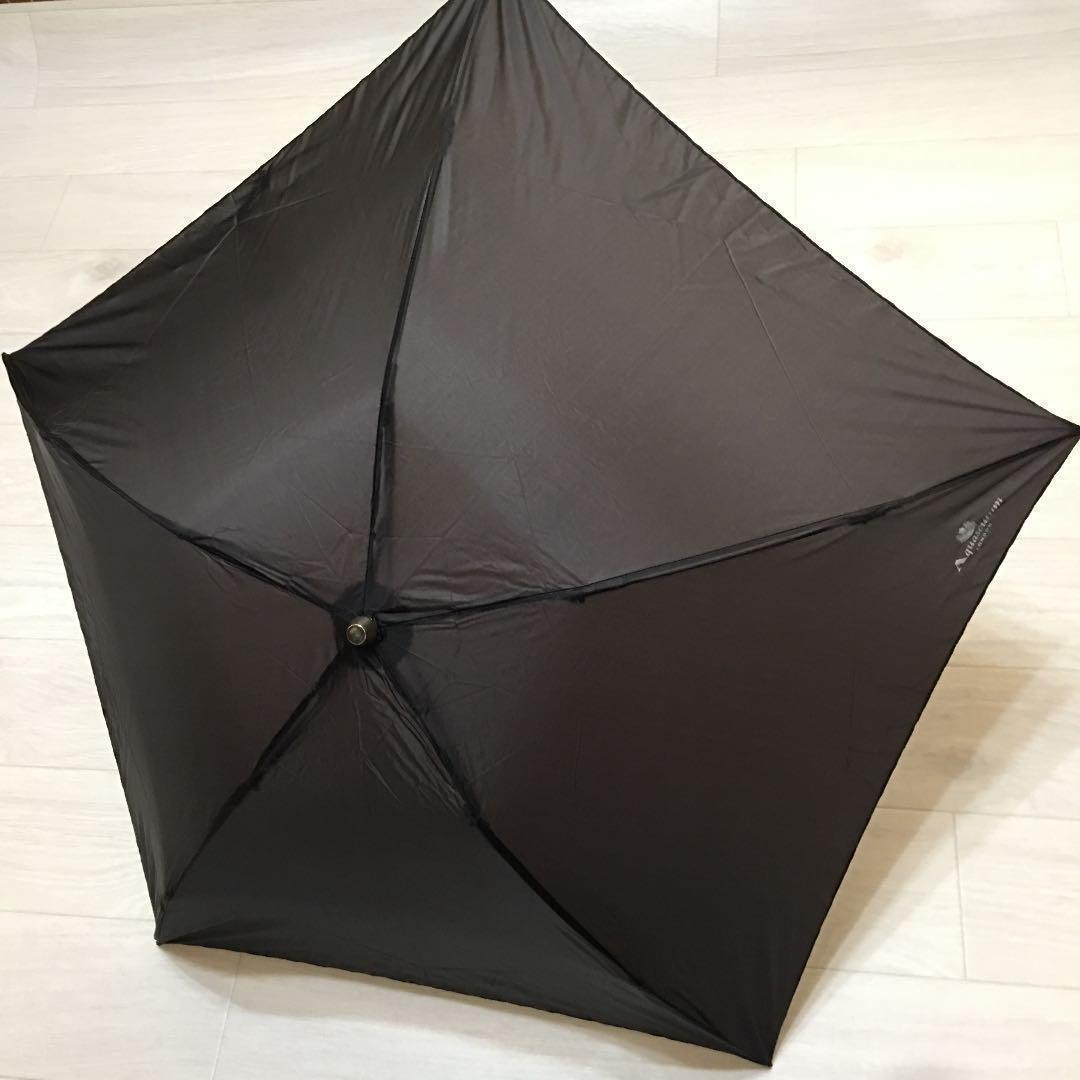 アクアスキュータム　黒　超軽量80ｇ　カーボン　折りたたみ傘 _画像2