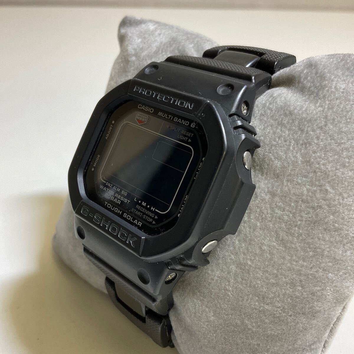 営MK69-60Y CASIO カシオ G-SHOCK Gショック メンズ腕時計 GW-M5610UBC 電波ソーラー ブラック 腕周り約16cm_画像3